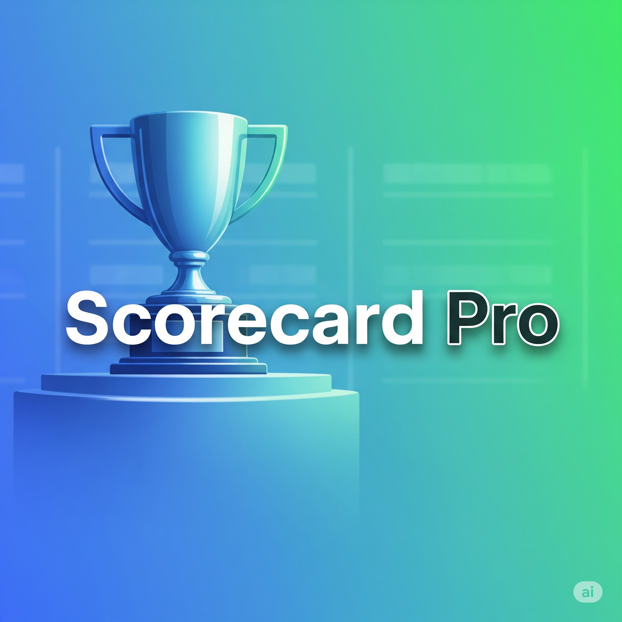 Scorecard Pro Title Image